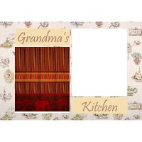 NEW!!! Personalized Photo Collage Grandma's Kitchen Floor Mat  27" x 18" Thumbnail