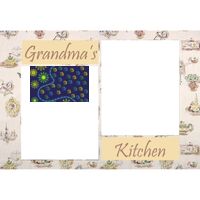 NEW!!! Personalized Photo Collage Grandma's Kitchen Floor Mat  27" x 18" Thumbnail