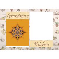 NEW!!! Personalized Photo Collage Grandma's Kitchen Floor Mat  27" x 18" Thumbnail