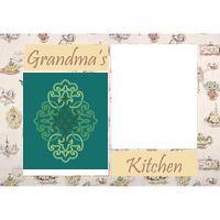 NEW!!! Personalized Photo Collage Grandma's Kitchen Floor Mat  27" x 18" Thumbnail