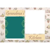 NEW!!! Personalized Photo Collage Grandma's Kitchen Floor Mat  27" x 18" Thumbnail