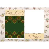 NEW!!! Personalized Photo Collage Grandma's Kitchen Floor Mat  27" x 18" Thumbnail