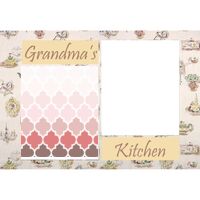 NEW!!! Personalized Photo Collage Grandma's Kitchen Floor Mat  27" x 18" Thumbnail