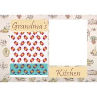 NEW!!! Personalized Photo Collage Grandma's Kitchen Floor Mat  27" x 18" Thumbnail