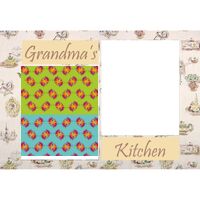 NEW!!! Personalized Photo Collage Grandma's Kitchen Floor Mat  27" x 18" Thumbnail