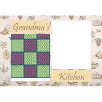 NEW!!! Personalized Photo Collage Grandma's Kitchen Floor Mat  27" x 18" Thumbnail