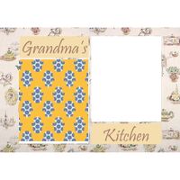 NEW!!! Personalized Photo Collage Grandma's Kitchen Floor Mat  27" x 18" Thumbnail