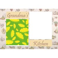 NEW!!! Personalized Photo Collage Grandma's Kitchen Floor Mat  27" x 18" Thumbnail