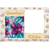 NEW!!! Personalized Photo Collage Grandma's Kitchen Floor Mat  27" x 18" Thumbnail