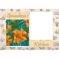 NEW!!! Personalized Photo Collage Grandma's Kitchen Floor Mat  27" x 18" Thumbnail