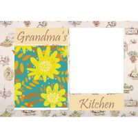 NEW!!! Personalized Photo Collage Grandma's Kitchen Floor Mat  27" x 18" Thumbnail