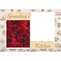 NEW!!! Personalized Photo Collage Grandma's Kitchen Floor Mat  27" x 18" Thumbnail