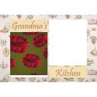 NEW!!! Personalized Photo Collage Grandma's Kitchen Floor Mat  27" x 18" Thumbnail