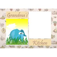 NEW!!! Personalized Photo Collage Grandma's Kitchen Floor Mat  27" x 18" Thumbnail