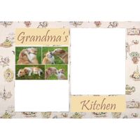 NEW!!! Personalized Photo Collage Grandma's Kitchen Floor Mat  27" x 18" Thumbnail