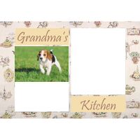 NEW!!! Personalized Photo Collage Grandma's Kitchen Floor Mat  27" x 18" Thumbnail