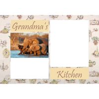 NEW!!! Personalized Photo Collage Grandma's Kitchen Floor Mat  27" x 18" Thumbnail