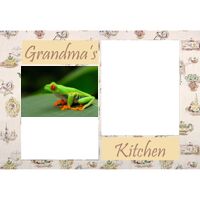 NEW!!! Personalized Photo Collage Grandma's Kitchen Floor Mat  27" x 18" Thumbnail