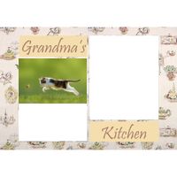 NEW!!! Personalized Photo Collage Grandma's Kitchen Floor Mat  27" x 18" Thumbnail