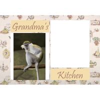 NEW!!! Personalized Photo Collage Grandma's Kitchen Floor Mat  27" x 18" Thumbnail