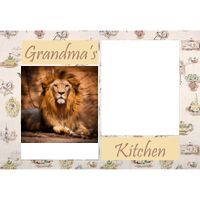 NEW!!! Personalized Photo Collage Grandma's Kitchen Floor Mat  27" x 18" Thumbnail