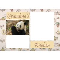 NEW!!! Personalized Photo Collage Grandma's Kitchen Floor Mat  27" x 18" Thumbnail