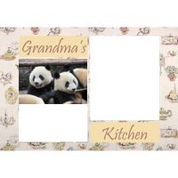 NEW!!! Personalized Photo Collage Grandma's Kitchen Floor Mat  27" x 18" Thumbnail