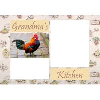 NEW!!! Personalized Photo Collage Grandma's Kitchen Floor Mat  27" x 18" Thumbnail