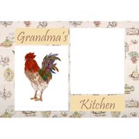 NEW!!! Personalized Photo Collage Grandma's Kitchen Floor Mat  27" x 18" Thumbnail