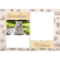 NEW!!! Personalized Photo Collage Grandma's Kitchen Floor Mat  27" x 18" Thumbnail