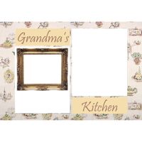 NEW!!! Personalized Photo Collage Grandma's Kitchen Floor Mat  27" x 18" Thumbnail