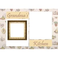 NEW!!! Personalized Photo Collage Grandma's Kitchen Floor Mat  27" x 18" Thumbnail