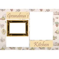 NEW!!! Personalized Photo Collage Grandma's Kitchen Floor Mat  27" x 18" Thumbnail