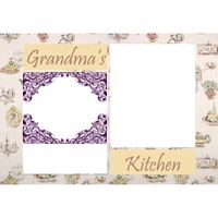 NEW!!! Personalized Photo Collage Grandma's Kitchen Floor Mat  27" x 18" Thumbnail