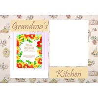 NEW!!! Personalized Photo Collage Grandma's Kitchen Floor Mat  27" x 18" Thumbnail