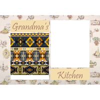 NEW!!! Personalized Photo Collage Grandma's Kitchen Floor Mat  27" x 18" Thumbnail