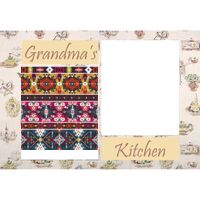 NEW!!! Personalized Photo Collage Grandma's Kitchen Floor Mat  27" x 18" Thumbnail