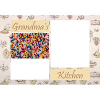 NEW!!! Personalized Photo Collage Grandma's Kitchen Floor Mat  27" x 18" Thumbnail