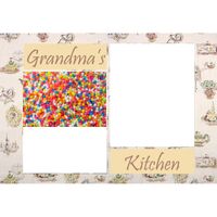 NEW!!! Personalized Photo Collage Grandma's Kitchen Floor Mat  27" x 18" Thumbnail