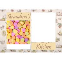 NEW!!! Personalized Photo Collage Grandma's Kitchen Floor Mat  27" x 18" Thumbnail