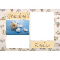 NEW!!! Personalized Photo Collage Grandma's Kitchen Floor Mat  27" x 18" Thumbnail