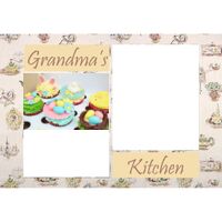 NEW!!! Personalized Photo Collage Grandma's Kitchen Floor Mat  27" x 18" Thumbnail