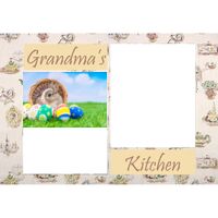 NEW!!! Personalized Photo Collage Grandma's Kitchen Floor Mat  27" x 18" Thumbnail