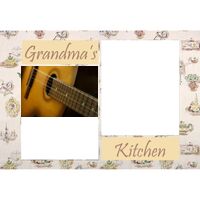 NEW!!! Personalized Photo Collage Grandma's Kitchen Floor Mat  27" x 18" Thumbnail