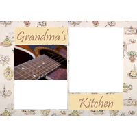 NEW!!! Personalized Photo Collage Grandma's Kitchen Floor Mat  27" x 18" Thumbnail