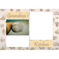 NEW!!! Personalized Photo Collage Grandma's Kitchen Floor Mat  27" x 18" Thumbnail