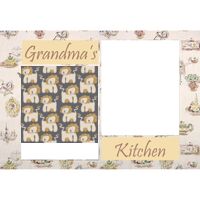 NEW!!! Personalized Photo Collage Grandma's Kitchen Floor Mat  27" x 18" Thumbnail