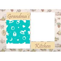 NEW!!! Personalized Photo Collage Grandma's Kitchen Floor Mat  27" x 18" Thumbnail