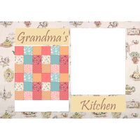 NEW!!! Personalized Photo Collage Grandma's Kitchen Floor Mat  27" x 18" Thumbnail