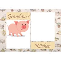 NEW!!! Personalized Photo Collage Grandma's Kitchen Floor Mat  27" x 18" Thumbnail